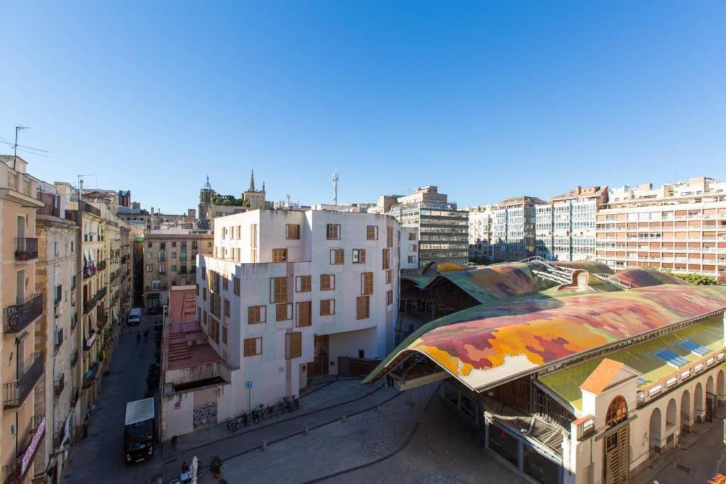 Lovely Apartment With A Terrace Barcelona Exterior foto